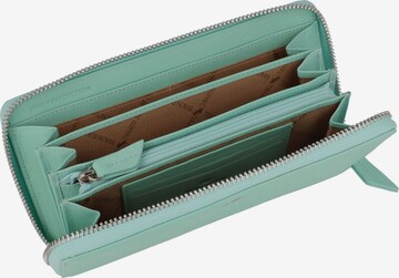 Braun Büffel Wallet 'Joy' in Green