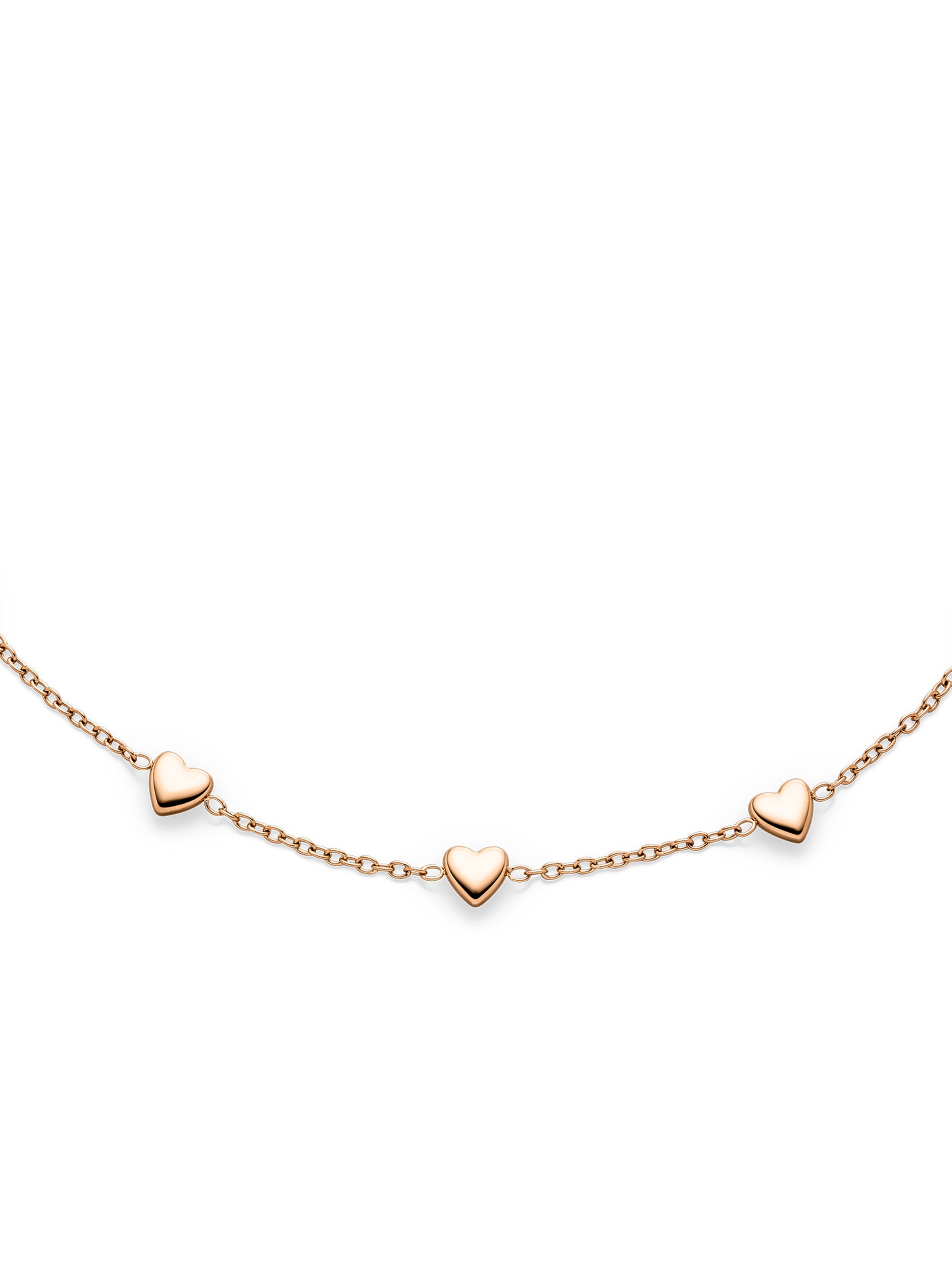 s.Oliver Bracelet 'Tiny Hearts' in Gold