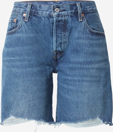 LEVI'S ® Jeans '501  90s Short' i blå: framsida