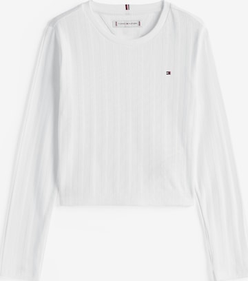 TOMMY HILFIGER T-shirt i vit: framsida