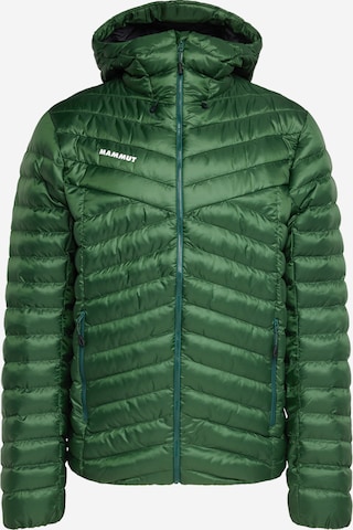 Giacca per outdoor 'Albula' di MAMMUT in verde: frontale