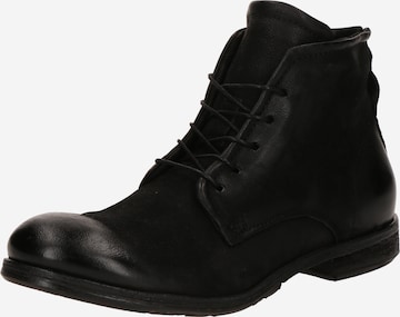 A.S.98 Buty sznurowane w kolorze czarny: przód