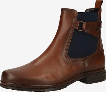 GABOR Chelsea boots in Bruin: voorkant