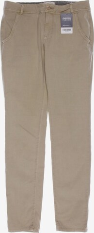 TOM TAILOR DENIM Stoffhose 31-32 in Beige: predná strana