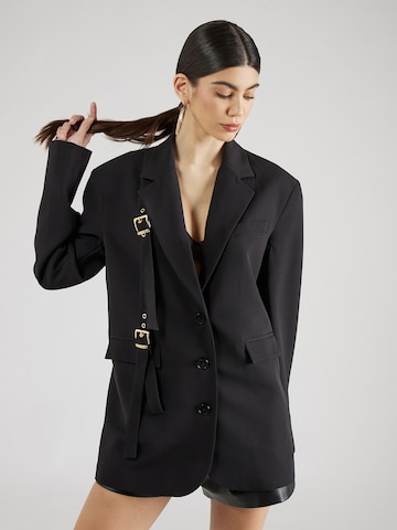 Hoermanseder x About You - Blazer 'Leoni' en negro: frente