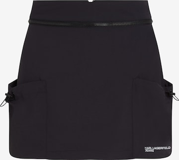 KARL LAGERFELD JEANSSuknja - crna boja: prednji dio