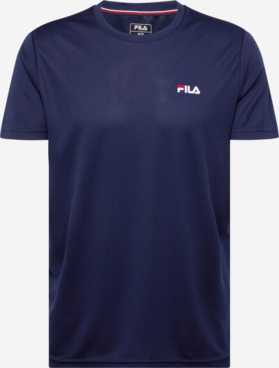 FILA Funktionsskjorte i mørkeblå / rød / hvid, Produktvisning