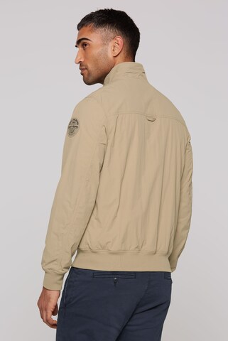 CMPD Nylon-Blouson mit Stehkragen in Braun
