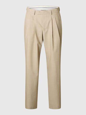 SELECTED HOMME Tapered Hose in Beige: Vorderseite