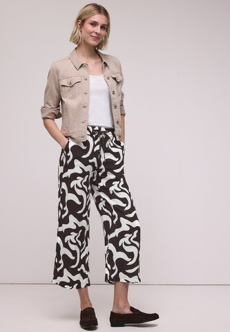 STREET ONE Loose fit Pants in Brown