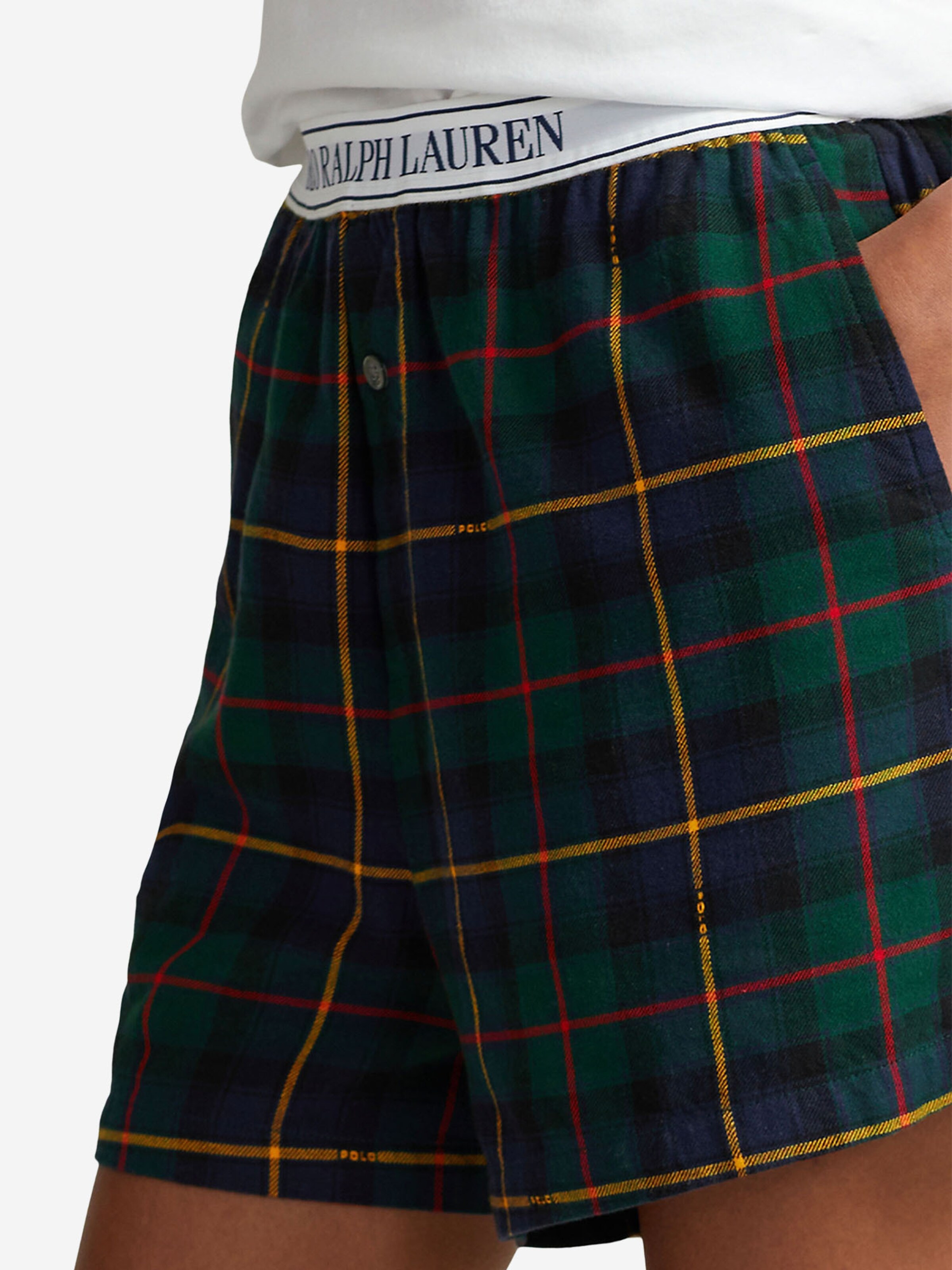 Pantalon de pyjama ' Cozy Flannel ' Polo Ralph Lauren en bleu