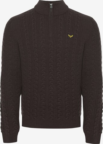 Threadbare Sweater 'Swindon' in Brown: front