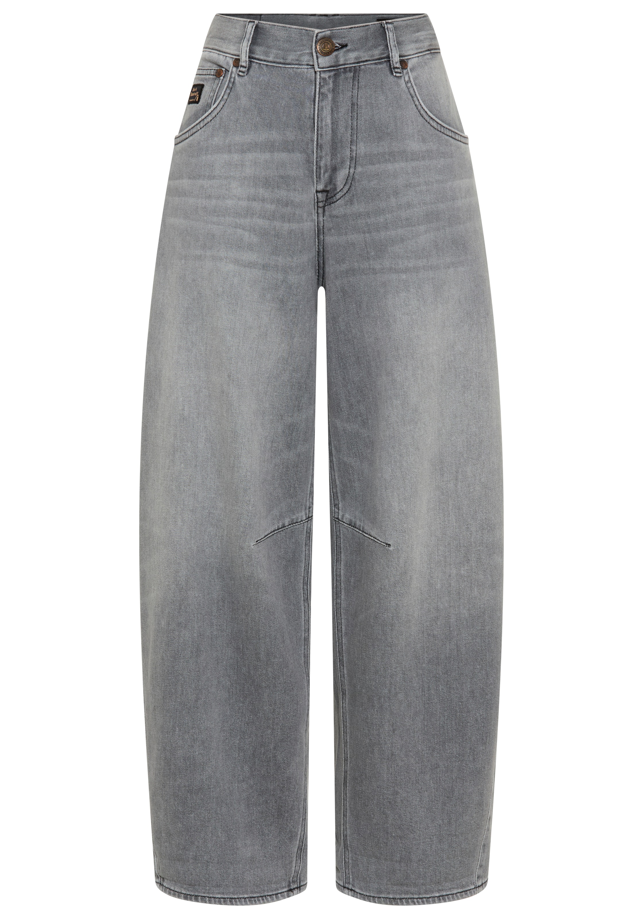 Herrlicher Wide leg Jeans in Grey: front