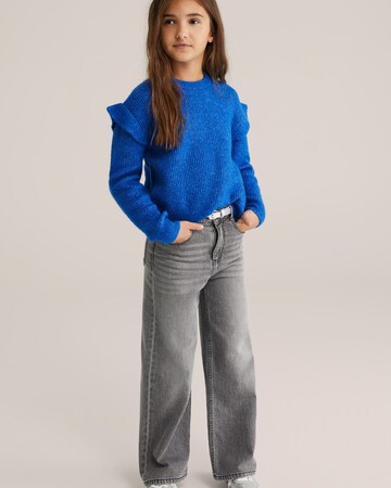 Pull-over WE Fashion en bleu