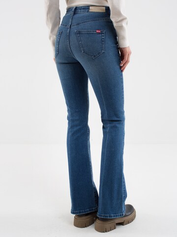 BIG STAR Flared Jeans 'Clara' in Blau