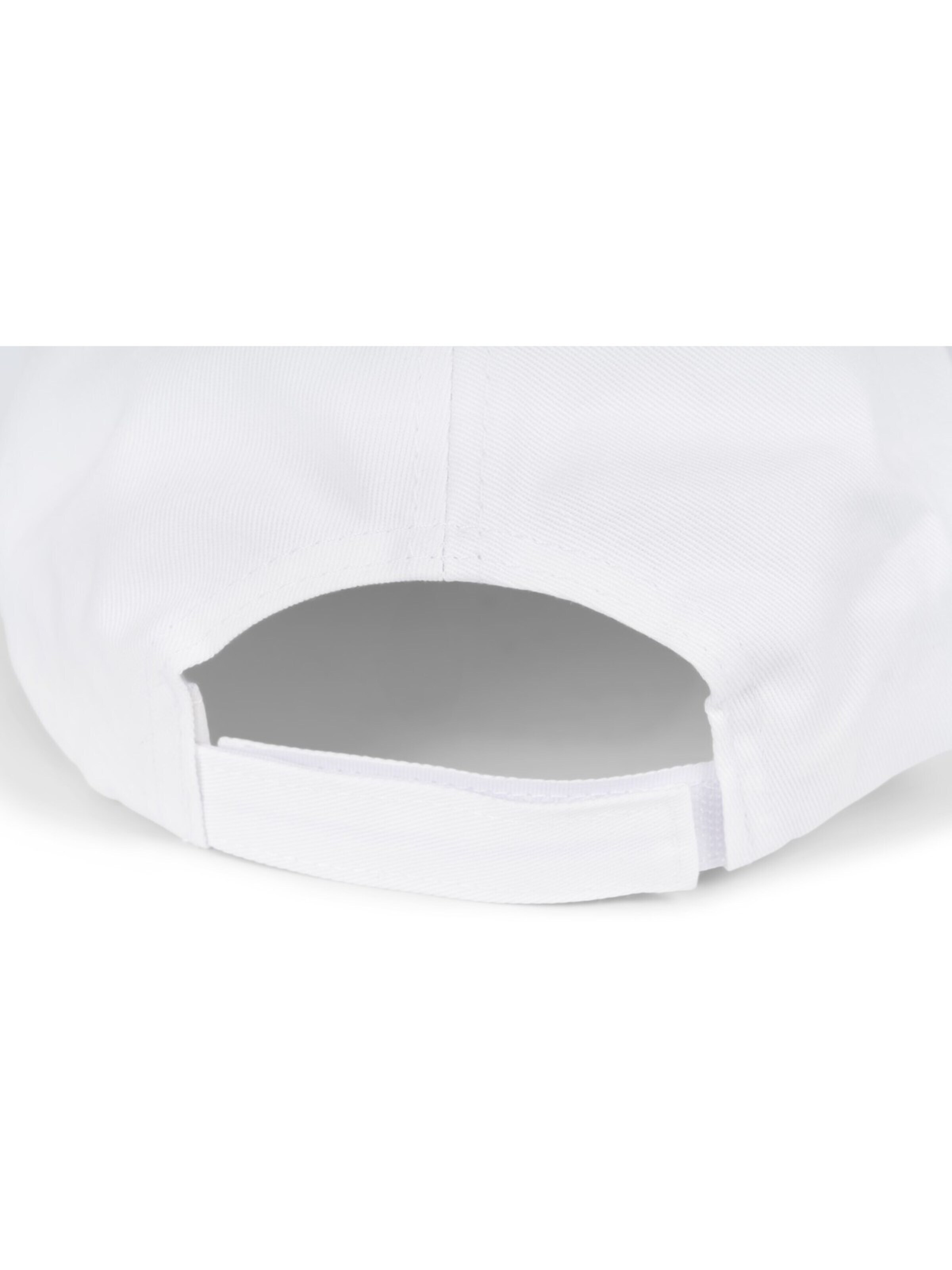styleBREAKER Cap 'Baseball Cap Einfarbig' in White