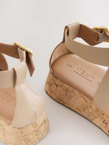 Sandales à lanières 'Forever Comfort' Next en beige