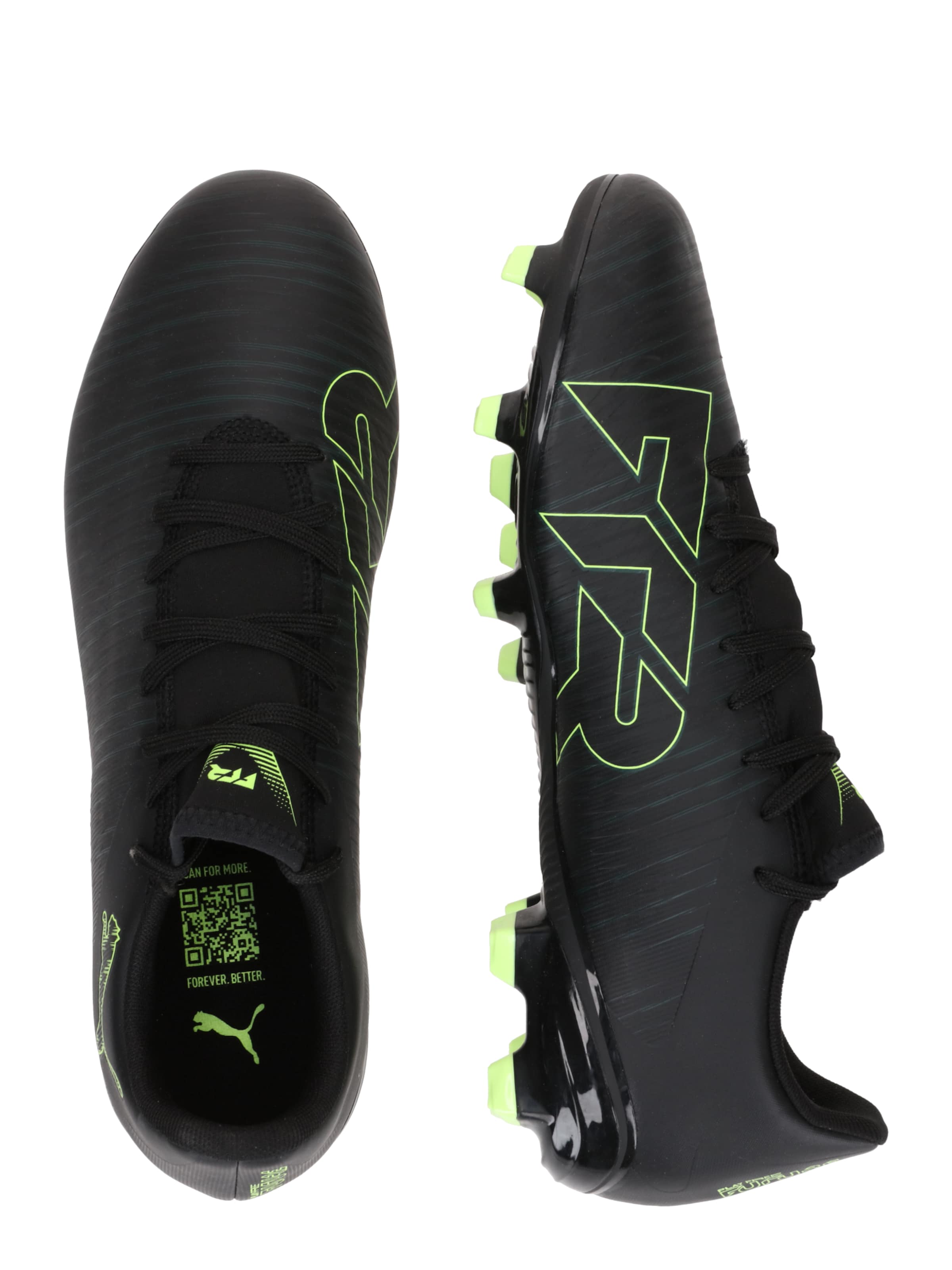 PUMA Παπούτσι ποδοσφαίρου 'FUTURE 8 PLAY' σε μαύρο