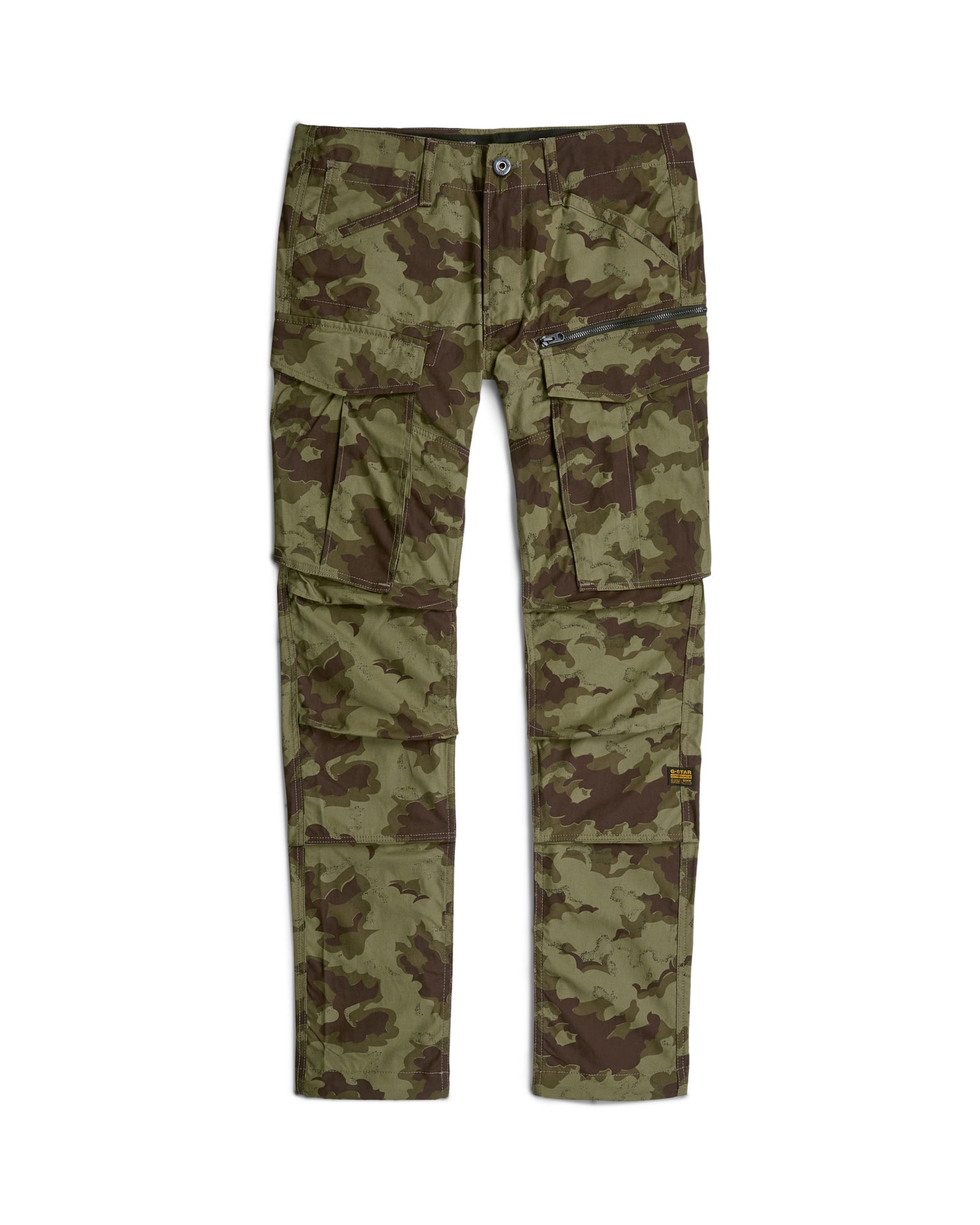 G-STAR Tapered Cargo trousers in Green: front