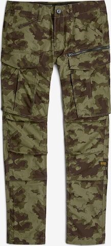 G-STAR Tapered Cargo trousers 'Zip 3D Regular Tapered Pants' in Green: front