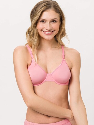 BeeDees T-Shirt BH 'Bügel-BH Microfun W' in Pink
