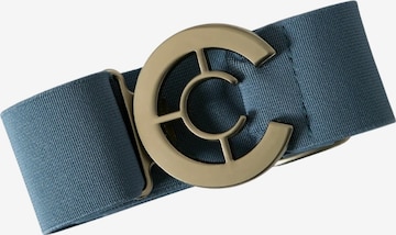 Coster Copenhagen - Cinturón ' Logo ' en plata: frente