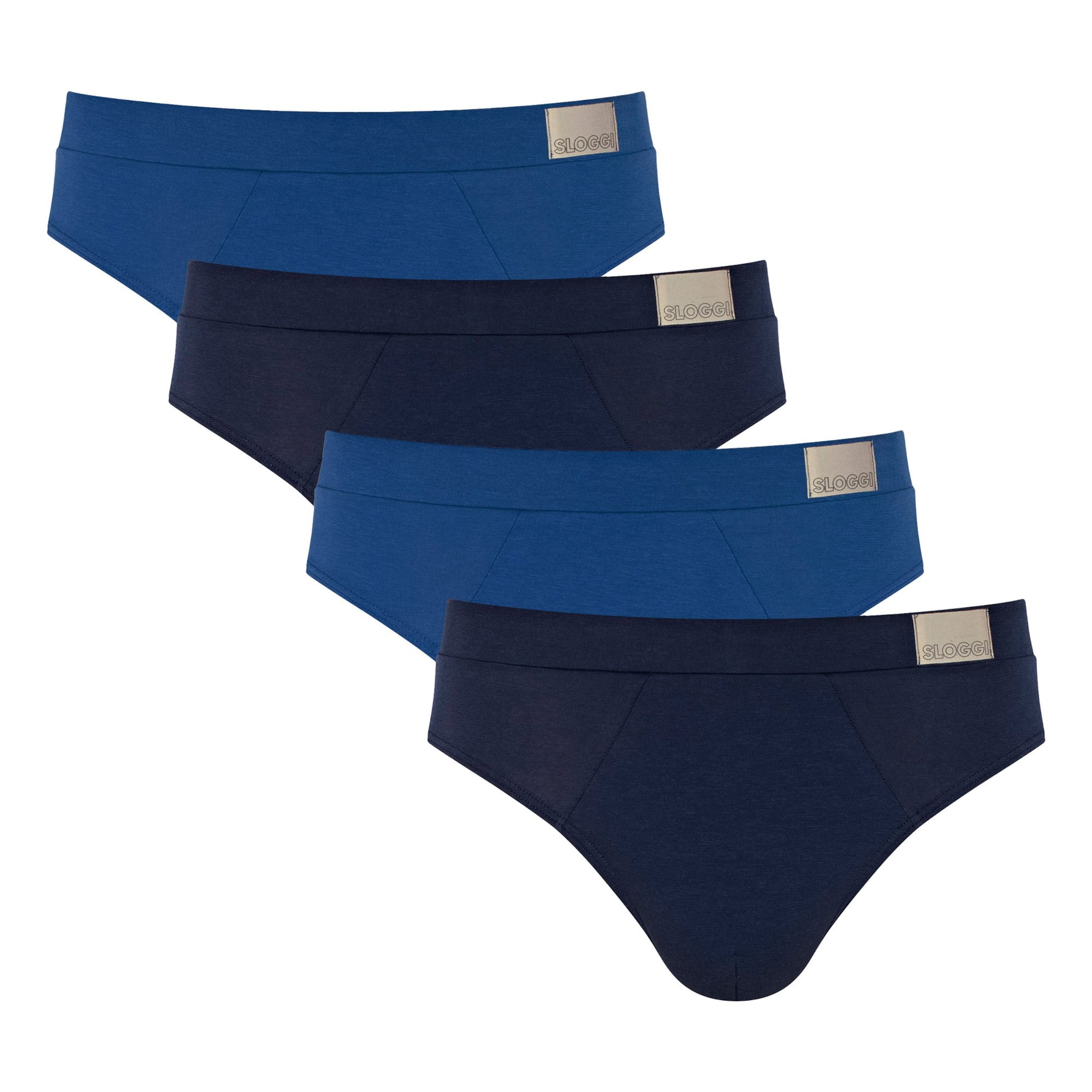 SLOGGI Slip in Blauw: voorkant