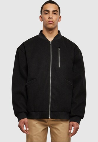 Urban Classics Between-Season Jacket in Black: front