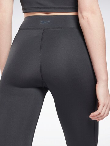 Reebok Skinny Παντελόνι φόρμας 'Two Tone Studio Tight' σε μαύρο