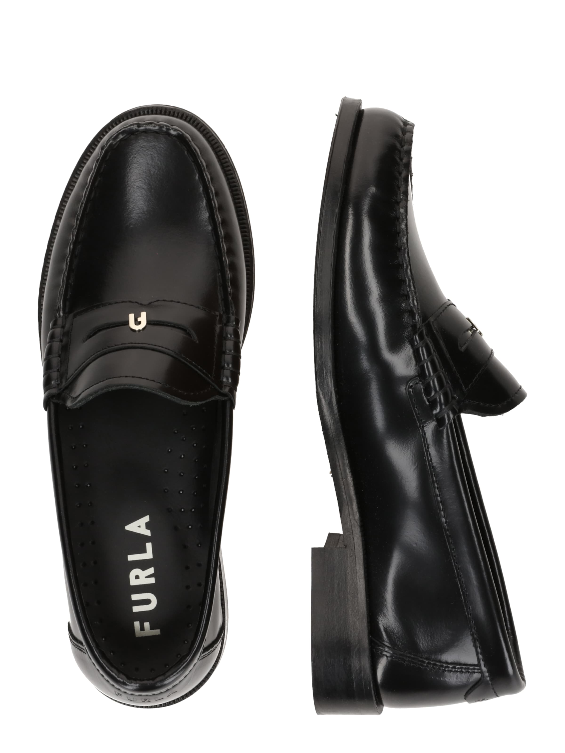 FURLA Moccasin in Black