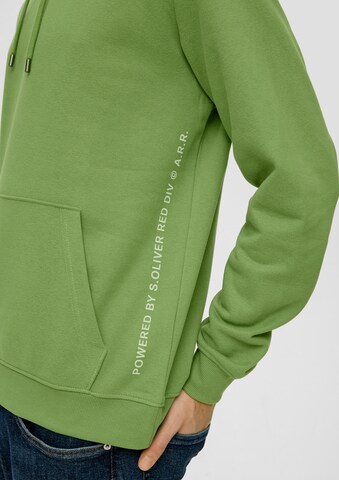 s.Oliver Sweatshirt in Groen