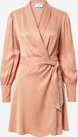 Robe 'Ela' Daahls by Emma Roberts exclusively for ABOUT YOU en marron : devant