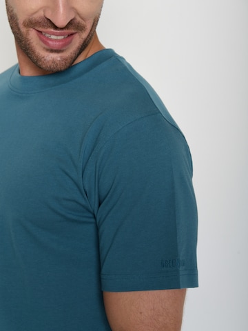GREENBOMB T-Shirt 'Fusion Basic' in Blau