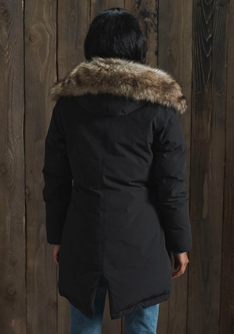 Superdry Winterparka in Zwart