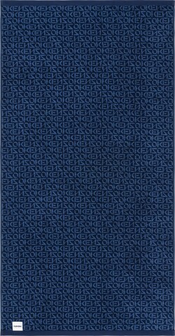 Kenzo Home Shower Towel 'STAMP' in Blue