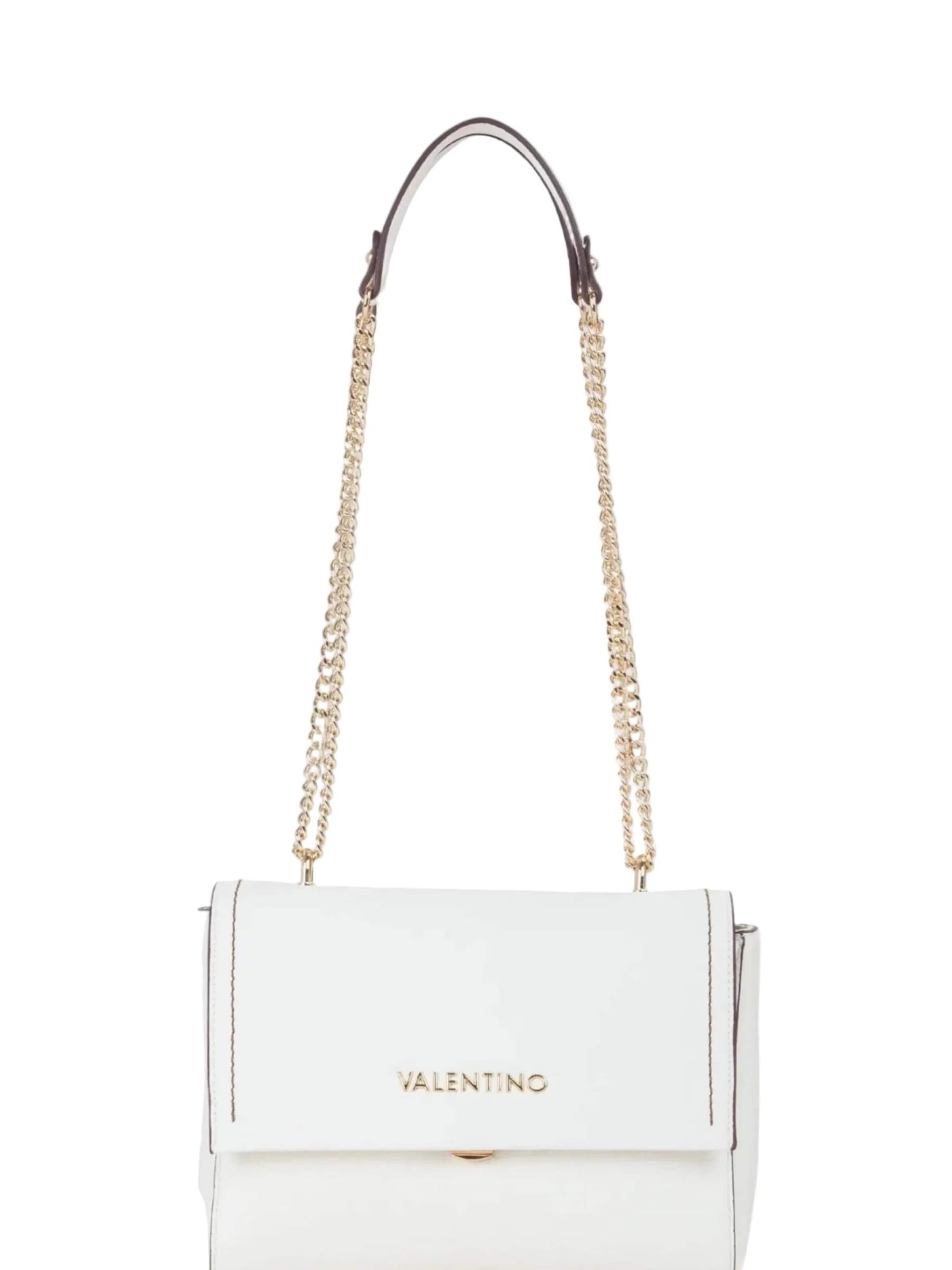 VALENTINO - Bolso de hombro 'Sac Bandoulière Samantha Valentino VBS8YA09 Bianco' en blanco: frente
