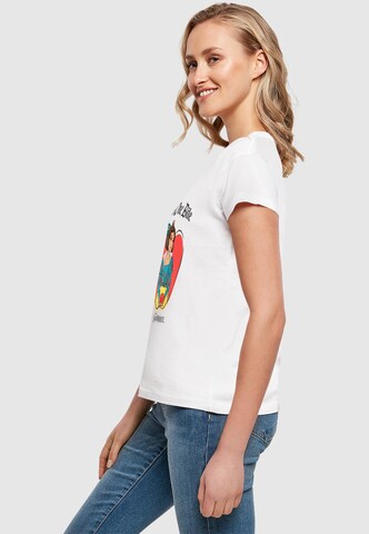 T-shirt 'Snow White - One Bite' ABSOLUTE CULT en blanc
