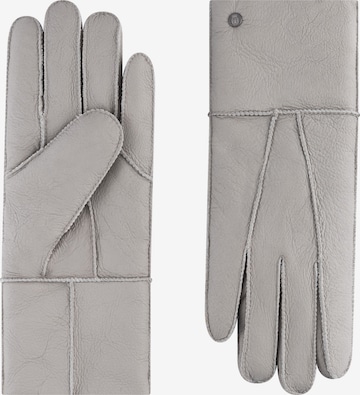 Roeckl Full finger gloves 'ELSFJORD' in Grey: front