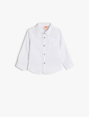 Koton Regular fit Button Up Shirt in White: front