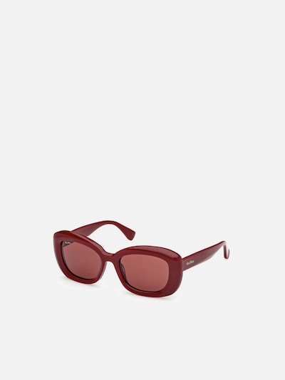 Max Mara Sunglasses 'Maxmara MM0170 Green horn 53/19/140 Women Sunglasses' in 53 in Red, Item view