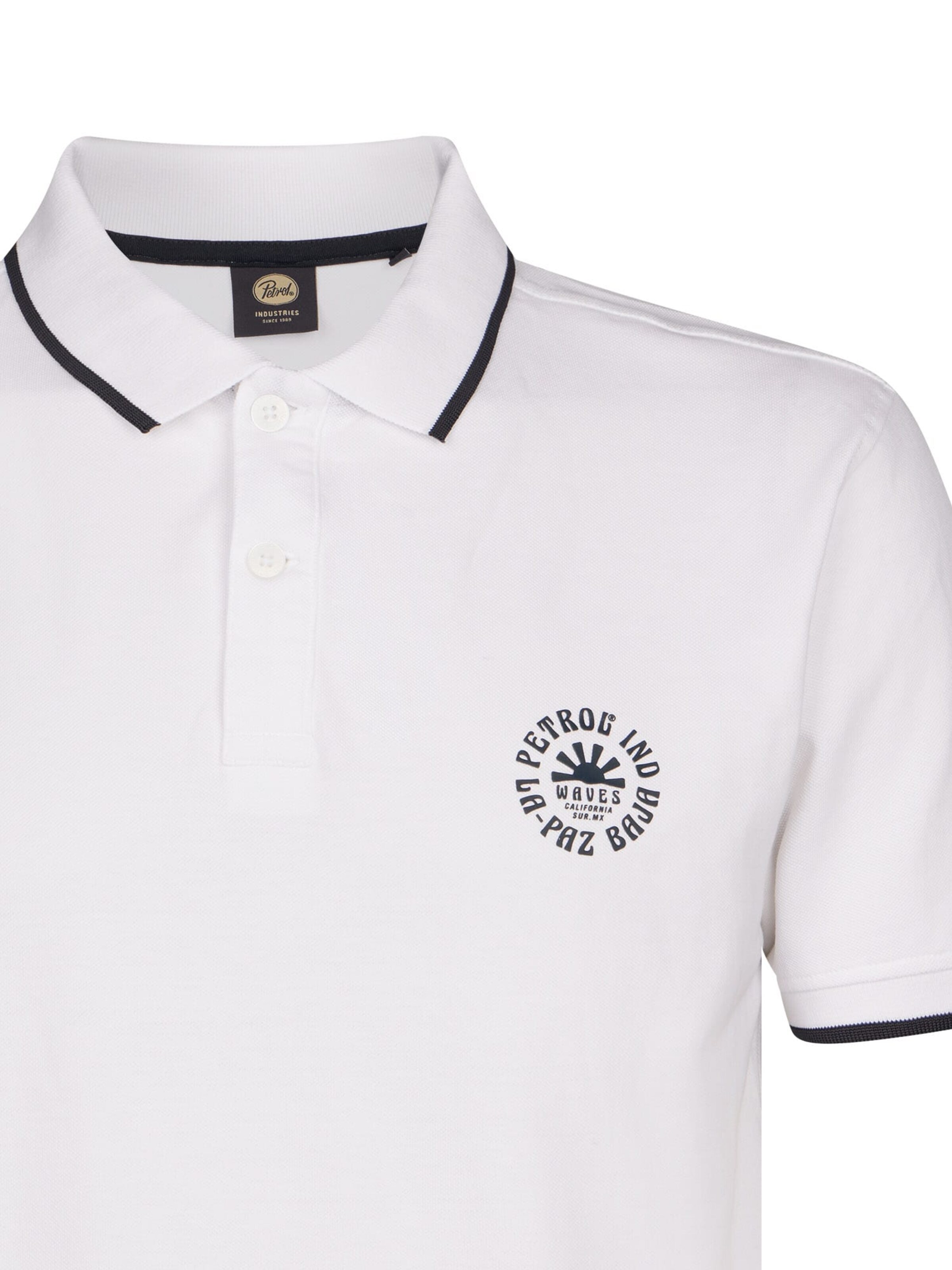 PETROL INDUSTRIES MEN Shirt in Wit