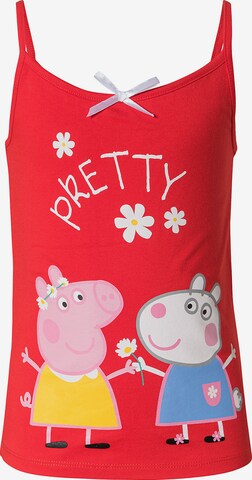 Peppa Pig Top in Red: front