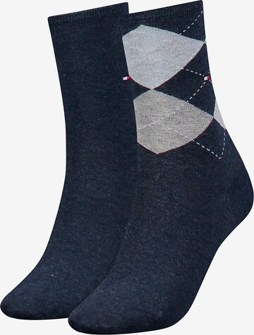 Chaussettes Tommy Hilfiger Underwear en bleu : devant