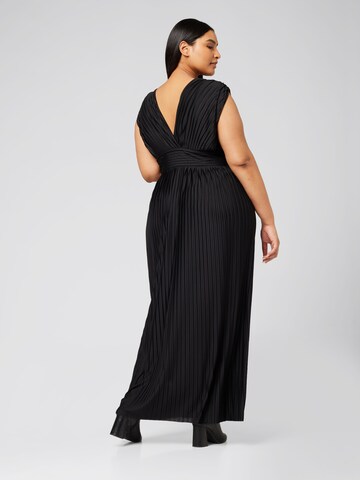 Guido Maria Kretschmer Curvy - Vestido 'Linnea' en negro: atrás