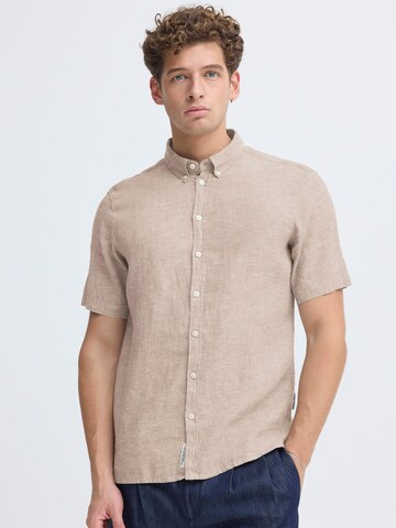 Casual Friday Regular fit Button Up Shirt 'CFAton' in Green: front