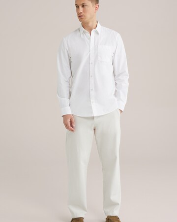 WE Fashion Regular fit Overhemd in Wit