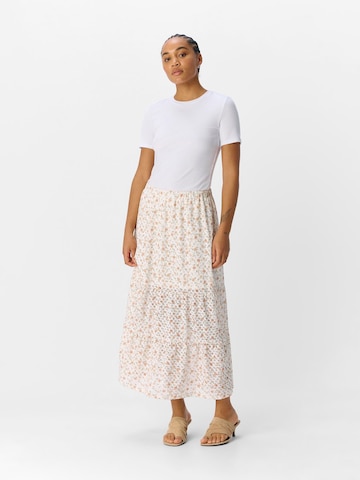 Jupe 'OBJGigi' OBJECT en blanc