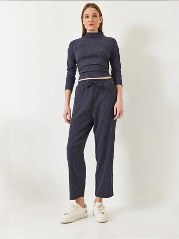 Bianco Lucci - Calças de fato em azul