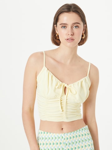 NLY by Nelly Top in Yellow: front