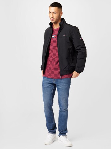 Veste mi-saison 'Essential' Tommy Jeans en noir